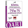 2020 ABT Kimya retmenlii 75te 75 Tamam zml 10 Deneme Snav Yarg Yaynlar