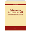 Aristoteles Kategoriler 2 Murat Kelikli Aratrma Yaynlar