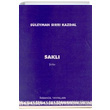 Sakl Sleyman Srr Kazdal nsancl Yaynlar