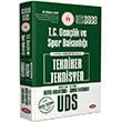 2020 UDS T.C. Genlik ve Spor Bakanl Tekniker Teknisyen Konu Anlatml Soru Bankas Data Yaynlar