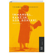 Immanuel Kantn Son Gnleri Thomas De Quincey Ketebe Yaynlar