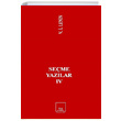 Seme Yazlar 4 Vladimir lyi Lenin lkeri Yaynlar