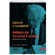 Rlativite Teorisi zerine Felsefi ncelemeler Ernst Cassirer Hece Yaynlar