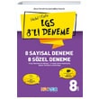 8. Snf LGS 8li Deneme 8 Saysal 8 Szel Katyon Yaynlar