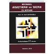 Bilimsel Aratrma ve Yazma El Kitab Halil Seyidolu Gzem Can Yaynlar