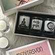 Zen Meditasyon Mum Seti MU10 Book Tasarm