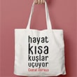 Hayat Ksa Cemal Sreya Bez anta B22 Book Tasarm
