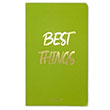 Neon Yeil Defter Elas Paper