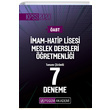2020 ABT mam Hatip Lsesi Meslek Dersleri retmenlii 7 Deneme zml Pegem Yaynlar