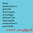 Cahit Zarifolu Poster P05 Book Tasarm