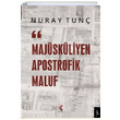 Majskliyen Apostrofik Maluf Nuray Tun Klaros Yaynlar