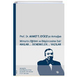 Prof. Dr. Ahmet T. Eyceye Armaan Z. Trkiz zbursal Verita Yaynclk