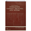Oklama Yntemiyle Trkenin Yapsal levsel Sz Dizimi Muharrem Dademir Fenomen Yaynclk