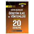 2020 KPSS Eitim Bilimleri retim lke ve Yntemleri 20 Deneme zml Pegem Yaynlar