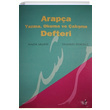Arapa Yazma Okuma ve alma Defteri Elif Yaynlar