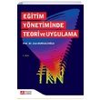 Eitim Ynetiminde Teori ve Uygulama 14. Bask Pegem Yaynlar