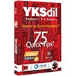 YKSDL Gramer ve eviri Stratejileri 75 Quick Tips Yarg Yaynlar