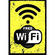 Free Wifi Poster Melisa Poster