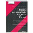 Tahkim Anlamasnn Geersiz Olmas Sekin Yaynevi