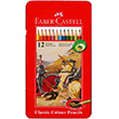 12 Renk Metal Kutu Boya Kalemi ADEL.5170115844 Faber Castell