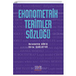 Ekonometrik Terimler Szl Derin Yaynlar