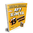 AYT Kimya 15 Deneme Snav Benim Hocam