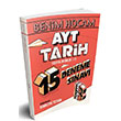AYT Tarih 15 Deneme Snav Benim Hocam