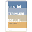 Eletiri Terimleri Szl . Faruk Huyugzel Dergah Yaynlar