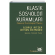 Klasik Sosyoloji Kuramlar De Ki Yaynlar