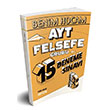 AYT Felsefe 15 Deneme Snav Benim Hocam Yaynlar