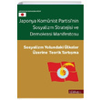 Japonya Komnist Partisinin Sosyalizm Stratejisi ve Demokrasi Manifestosu Canut Yaynlar
