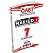 ABT MAKSUD 1 Din Kltr ve Ahlak Bilgisi retmenlii Tamam zml 7 li Deneme Seti Drt Kalem
