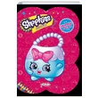 Shopkins Cicibiciler Koyu Pembe Çıkartmalı Boyama Yakamoz Yayınevi
