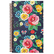 Tulipas 13x21 80 iekli Kareli Sert Kapak Defter Keskin Color