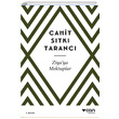 Ziyaya Mektuplar Cahit Stk Taranc Can Yaynlar