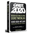 2020 ABT Beden Eitimi ve Spor retmenlii Video Ders Notlar Benim Hocam Yaynlar