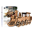 3D Lokomotif Puzzle Karaku Oyuncak
