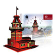 3D Kz Kulesi Puzzle Karaku Oyuncak