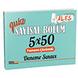 2022 ALES Quiz Saysal Blm Tamam zml 5x50 Deneme Snav Kariyer Meslek Yaynlar