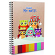 My Notes Spiralli Karton Kapak Kare A4 Defter GP.3-2784000-2011 GIPTA