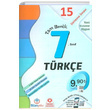 7. Snf Trke Tam Benlik 15 Deneme Snav Optikli Bilimyolu Yaynclk