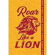 Roar Like a Lion zel Tasarm Defter Sketch