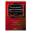 Uluslararas Adalet Divannn Geici Tedbirler Rejimi Sekin Yaynevi