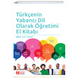 Trkenin Yabanc Dil Olarak retimi El Kitab Pegem Yaynlar