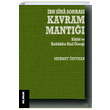 bn Sina Sonras Kavram Mant Mehmet zturan Klasik Yaynlar