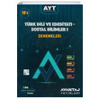 AYT Trk Dili ve Edebiyat Sosyal Bilimler 1 15 li Denemeleri Avantaj Yaynlar