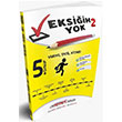 5. Snf Eksiim Yok 2 Yaryl Matematik Tatil Kitab 112 Matematik