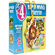 Dytoy Hayvanlar 4  Bir Kutuda Sper Renkli Puzzle  TABA29