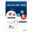 8. Snf LGS 1. Dnem 4 l Deneme leyen Zeka Yaynlar