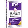 2020 GYS T.C. Genlik ve Spor Bakanl Veri Hazrlama ve Kontrol letmeni Unvan in zml 5 Deneme Yarg Yaynlar